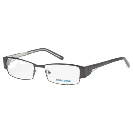 Converse Men's 53mm Grey Rectangular Eyeglasses