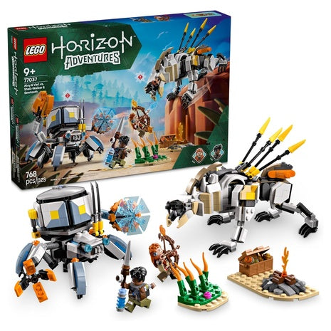 LEGO Horizon Adventures Aloy & Varl vs. Shell-Walker & Sawtooth