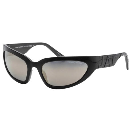 Marc Jacobs 61mm Women's Black Wrap Sunglasses