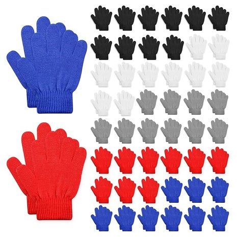 50 Pairs Kids Gloves