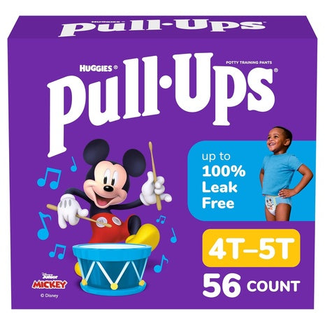 56 Pull-Ups Boys’ Training Pants (4T–5T)