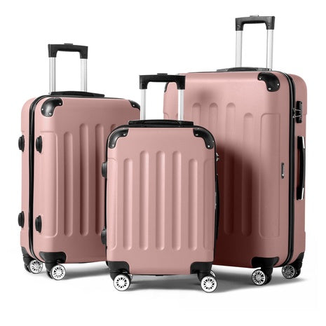 3 Piece Hardside Lightweight Spinner Luggage Set
