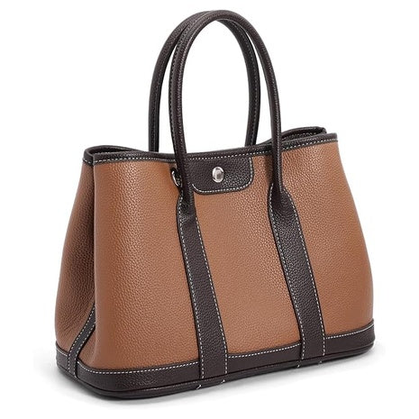 Women's Vegan Leather Tote Purse With Adjustable Strap