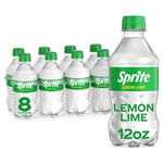 8 Bottles 12oz Sprite Lemon Lime Soda