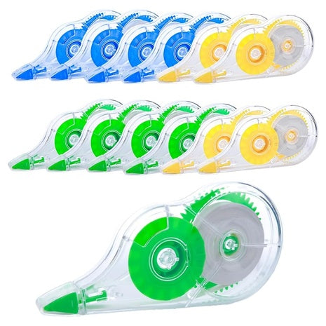 12 White Correction Tapes