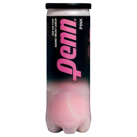 3-Pack Penn Pink Championship Extra Duty Tennis Balls