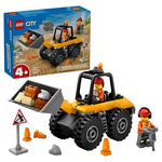 LEGO City Yellow Construction Wheel Loader Building Toy