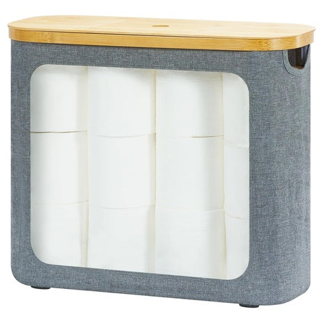 Toilet Paper Storage Basket with Lid
