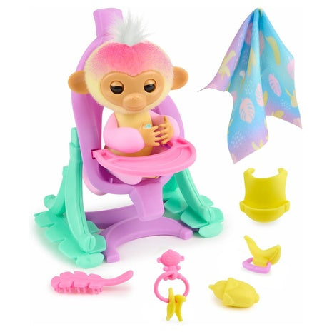 Fingerlings Baby Monkey Playset with Accessories
