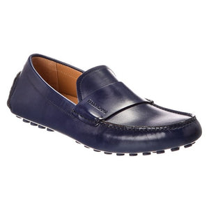 Giulito Leather Loafer in BLue