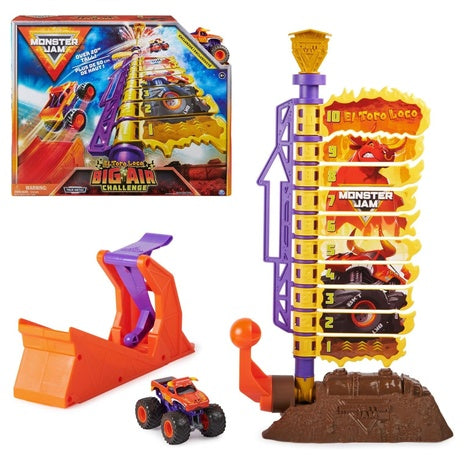 Monster Jam El Toro Loco Big Air Challenge Playset