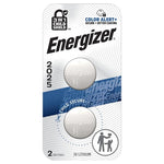 2 Energizer 2025 Lithium Coin Batteries