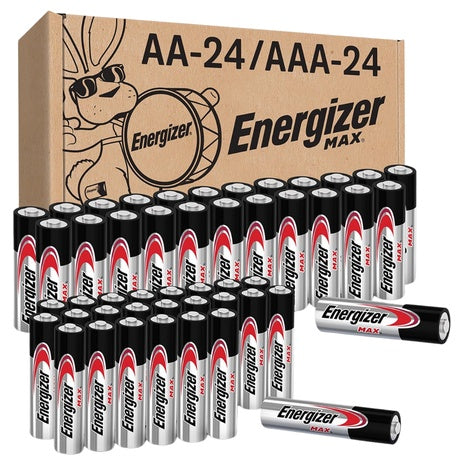 48 Energizer Max AA & AAA Batteries