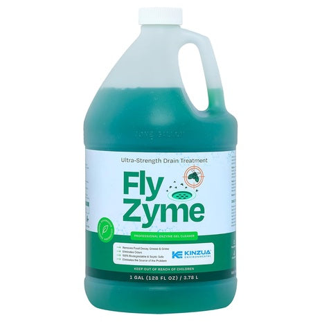 1-Gal Fly-Zyme Highly Concentrated Enzyme Drain Cleaner