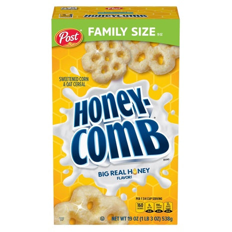 Family Size Box Honeycomb Cereal (19oz)