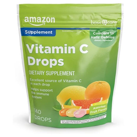 140 Amazon Basic Care Vitamin C Supplement Drops
