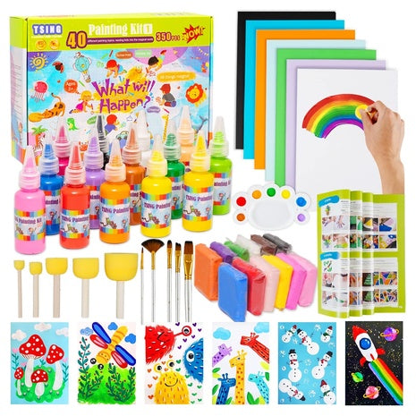 350-Piece Kids Painting & Art Supplies Set