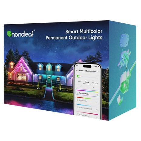 Nanoleaf 100FT Smart Multicolor Permanent Outdoor LED Lighting