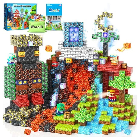 Magnetic Tiles STEM Building Blocks Set