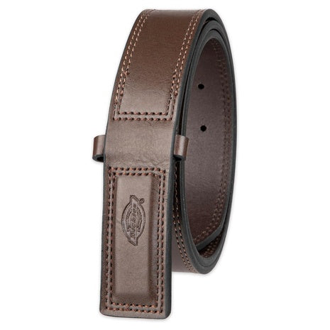 Dickies Men's Leather Mechanic Buckleless No-Scratch Work Belt