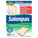 60 Salonpas Pain Relieving Patches