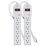 2-Pack 6-Outlet Surge Protectors