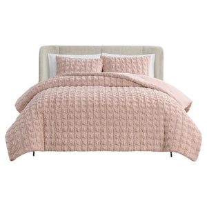 3-Piece UGG Denai Faux Fur Reversible Full/Queen Comforter Set