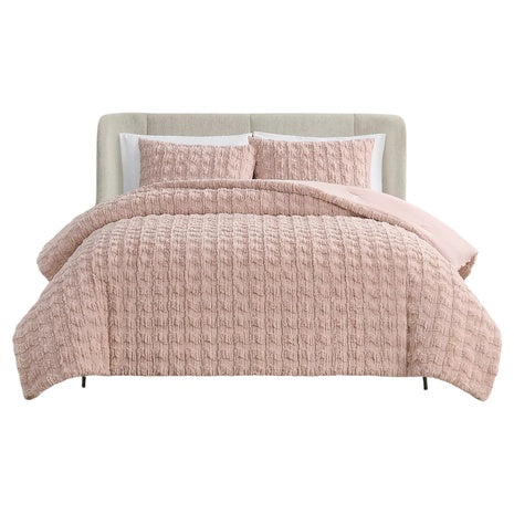 3-Piece UGG Denai Faux Fur Reversible Full/Queen Comforter Set