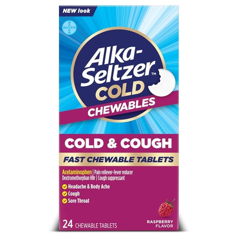 24-Count Alka-Seltzer Plus Cough & Sore Throat Fizzy Chews
