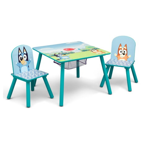 Bluey Table and Chair Set with Storage