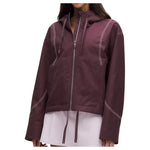 Women's Water Resistant Cropped Hooded Jacket