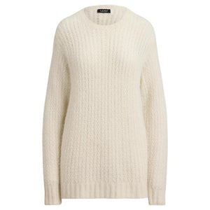 Ralph Lauren Women's Herringbone Oversize Sweater
