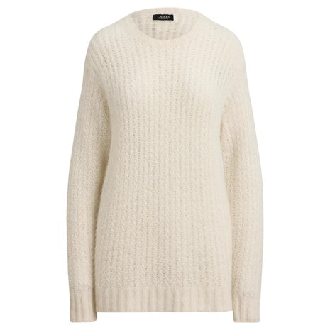 Ralph Lauren Women's Herringbone Oversize Sweater