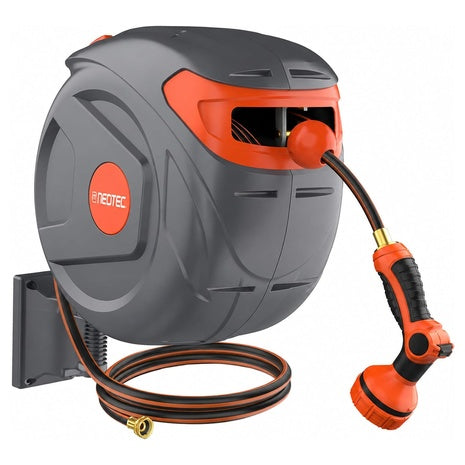 100ft NEO-TEC Heavy Duty Wall Mount Retractable Hose Reel