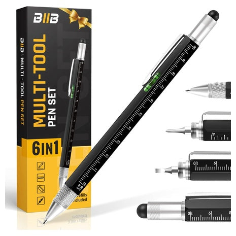 6-in-1 Multitool Pen Gift (2 Colors)