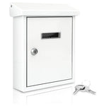Weatherproof Wall-Mount Locking Mailbox