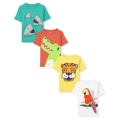 4-Pack The Children's Place Baby Boys & Toddler Graphic T-Shirts