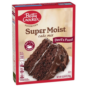 Betty Crocker Super Moist Devil’s Food Cake Mix (OU-D)
