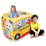 Cocomelon Musical Yellow School Bus Pop Up Tent