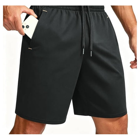 Little Beauty Men's 9" Gym Athletic Shorts W/ Pockets (Various)