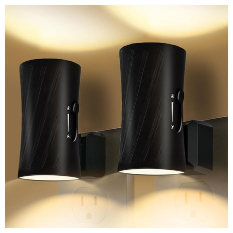 2 LED Plug in Night Lights