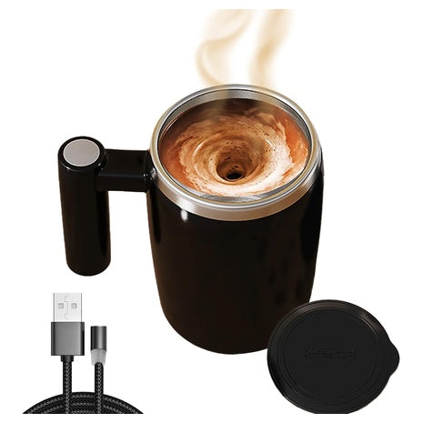 USB Magnetic Rechargeable Self Stirring Coffee Mug