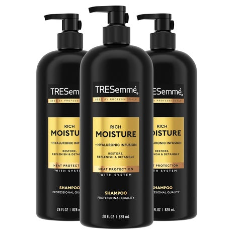 3-Count 28 Fl oz TRESemme Rich Moisture Hydrating Shampoo