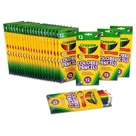 24 Packs Of 12 Crayola Colored Pencils