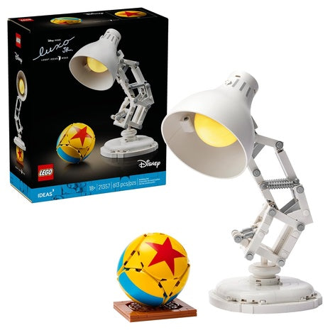 Pre-Order: 613-Piece LEGO Disney Pixar Luxo Jr. Decor & Building Set