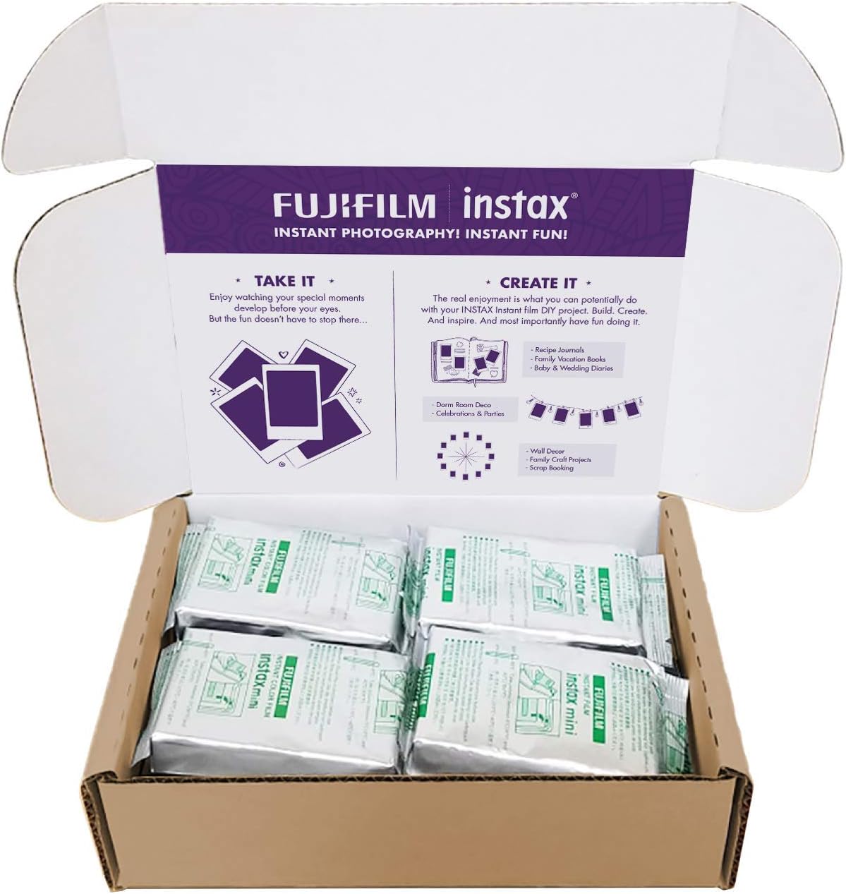 Fujifilm Instax Mini Instant Film Value Pack (120 Photos)