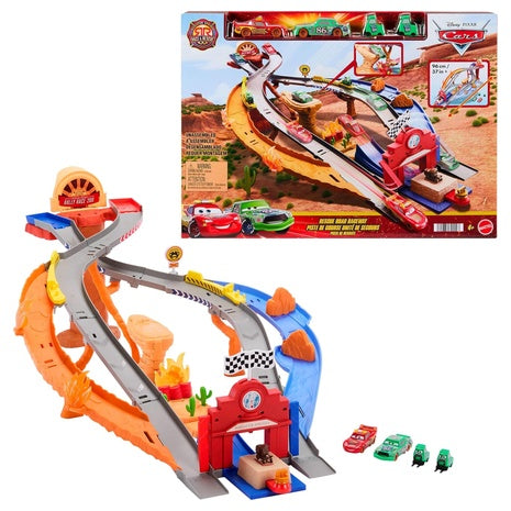 Disney Pixar Cars Race & Rescue Raceway Playset