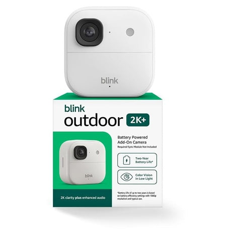 Blink Outdoor 2K+ Wireless Smart Security Camera