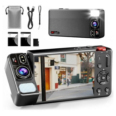 4K Digital Vlogging Camera with Flip Screen