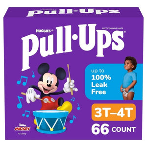 66 Pull-Ups Boys’ Potty Training Pants (3T–4T)